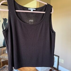 St. John Dark Brown Tank Top